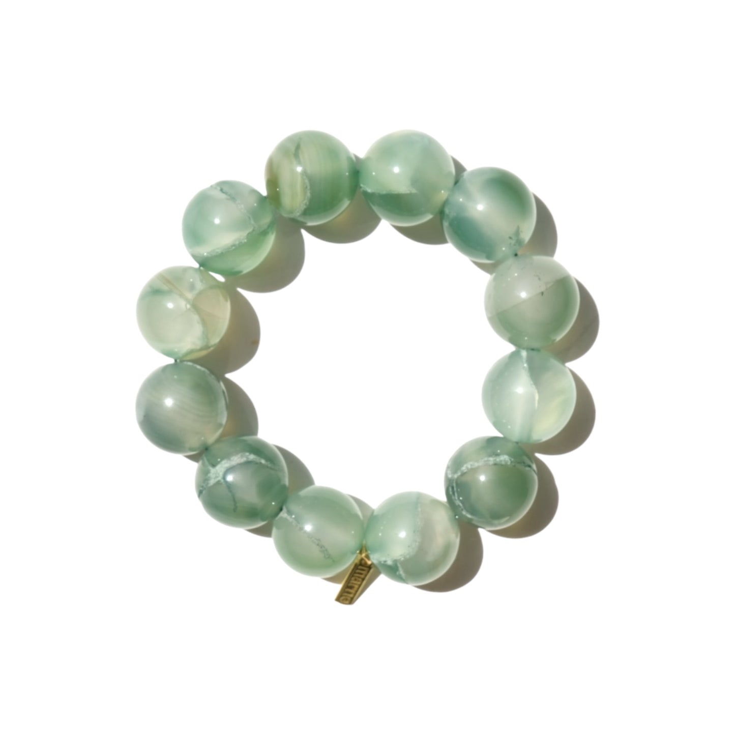 GREEN AGATE BRACELET