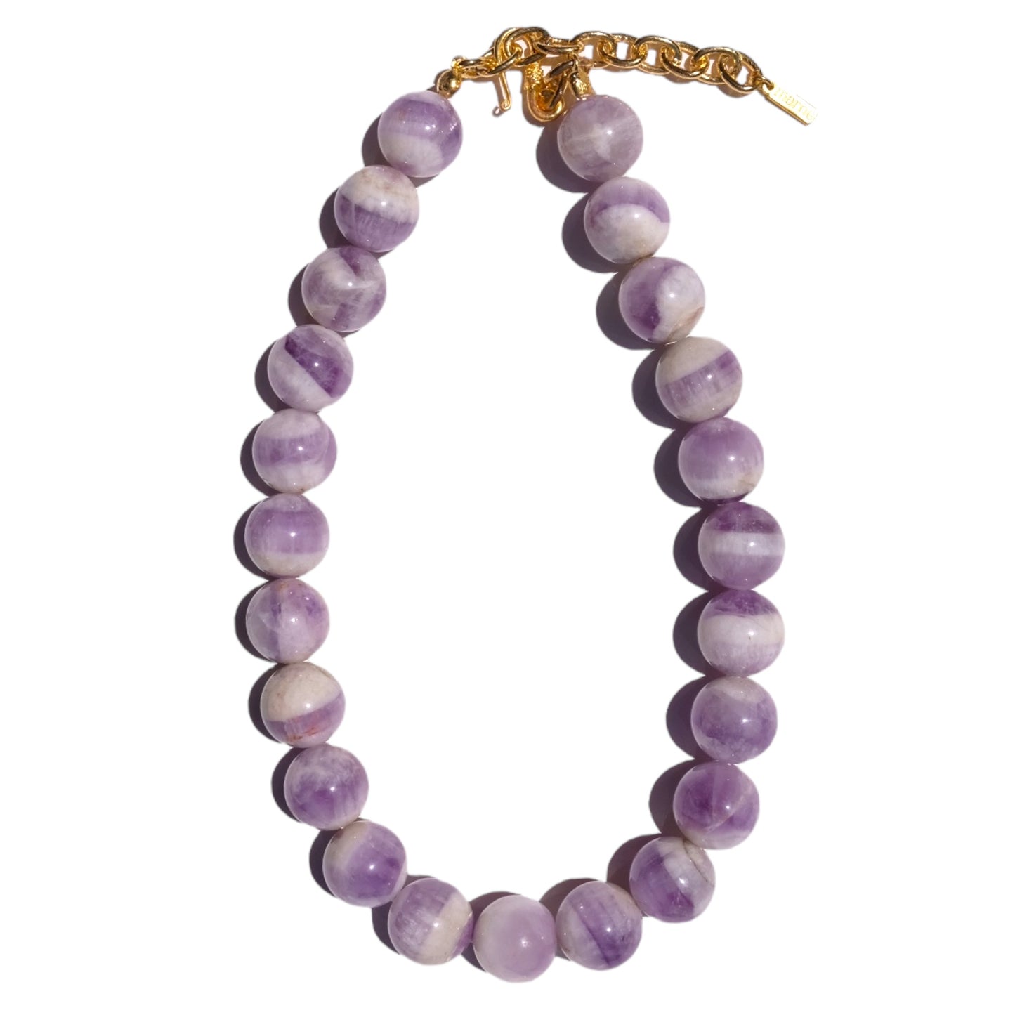 MILKY AMETHYST CHOKER