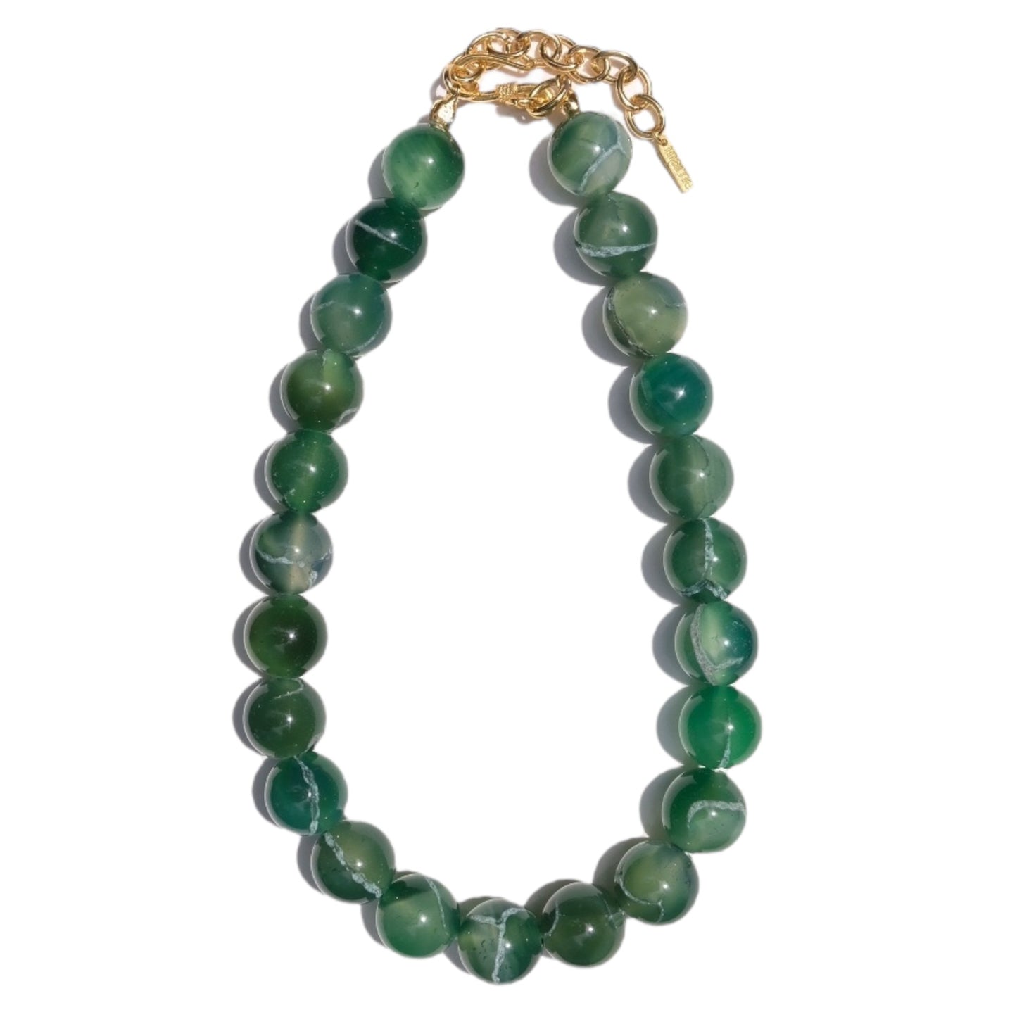 GREEN AGATE CHOKER